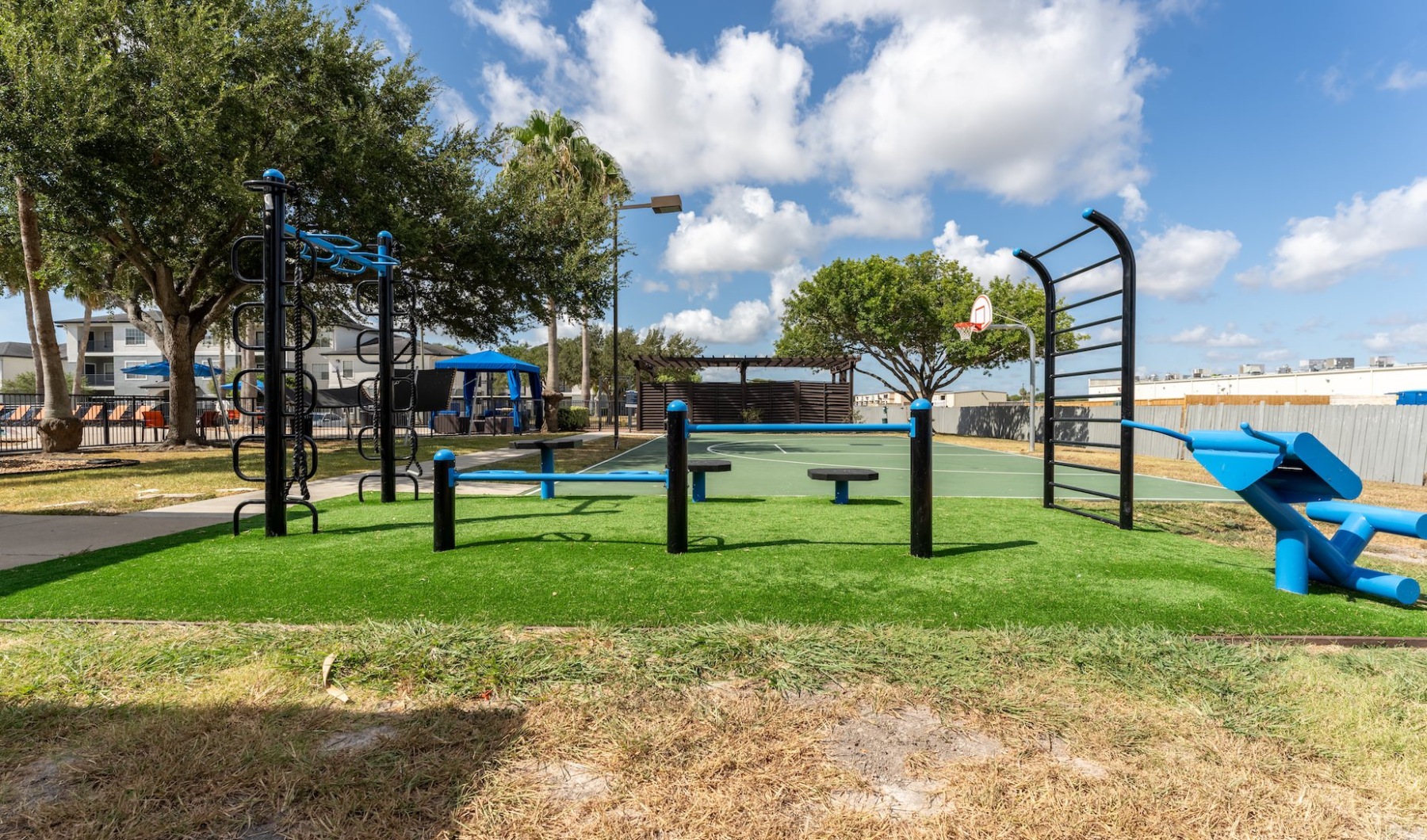 Build the Life You Want outdoor fitness equipment