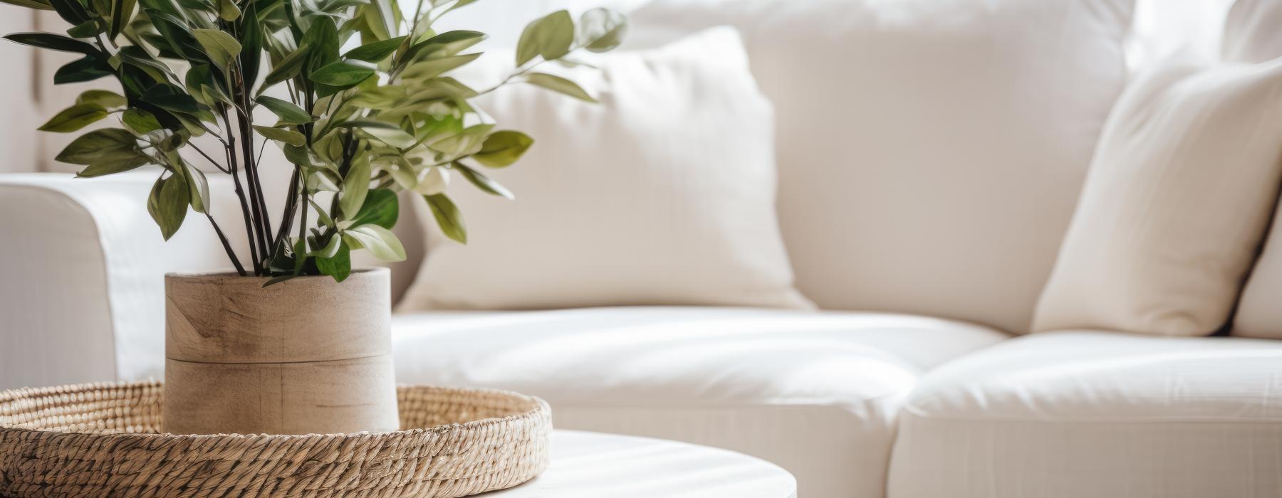 a potted plant on a table